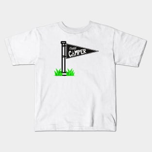 Happy Camper! Outdoor Camping Kids T-Shirt